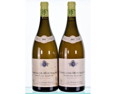 2002 Chassagne Montrachet 1er Cru, BoudriotteDomaine Ramonet2x150clStored in temperature controlled cellars since first relea