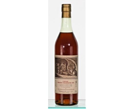 1969 Delamain Grande Champagne CognacLanded in 1972 Bottled in 1989 in commemoration of The 1789 French Revolution 1x75cl