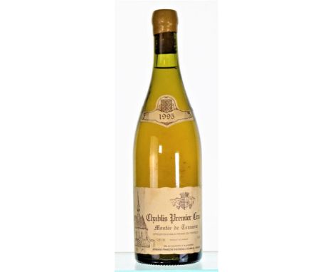 1995 Chablis 1er Cru, Montee de TonnerreDomaine RaveneauDamaged label & Wax Capsule1x75clStored in temperature controlled cel