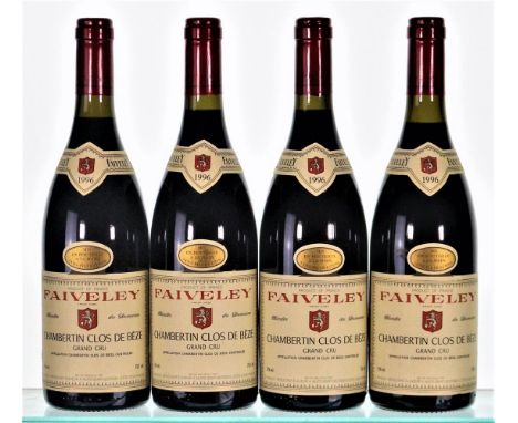 1996 Chambertin Clos de Beze, Grand CruDomaine Faiveley4x75clStored in temperature controlled cellars since first release.  I
