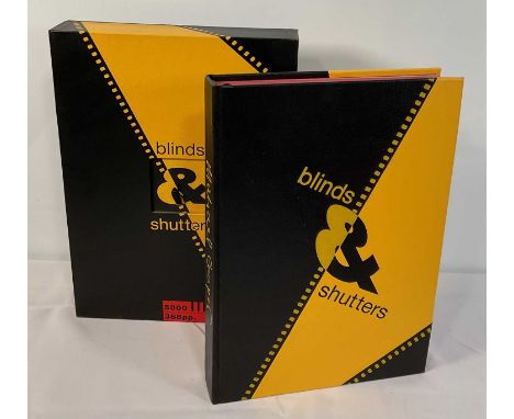 GENESIS PUBLICATIONS - BLINDS AND SHUTTERS (1990) limited edition number 4985/5000 signed by contributors - BRIAN AUGER, PETE