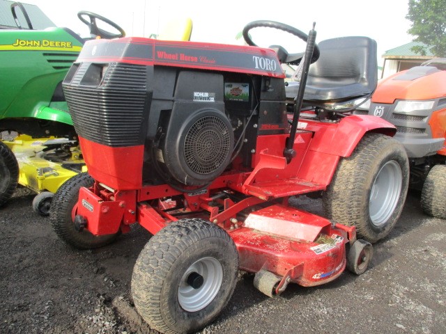 Toro Wheel Horse 312 8 Sd 42 Deck 301 Hrs Lot 448a Toro Wheel Horse 312 8 Sd 42 Deck