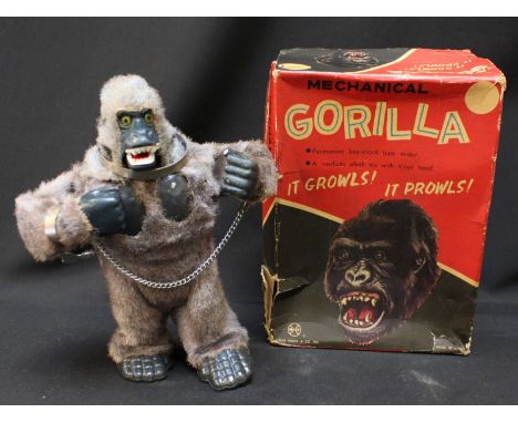 A Marx toys 'Mechanical Gorilla - It Growls! It Prowls!', in original box, appears in good working order.