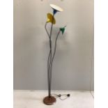A 1960’s floor lamp purchased from Paul Smith, Albemarle Street, London. Rewired, height 201cm