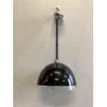 A perspex ceiling lamp by Guzzini, diameter 45cm, height 27cm