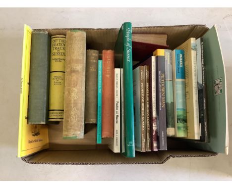 ° ° Sussex - approximately 53 works relating to Sussex consisting of: Arscott, Dave - In Praise of Sussex, Pomegranate Press,