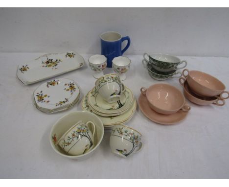 Minton egg cups, part tea sets and mixed china