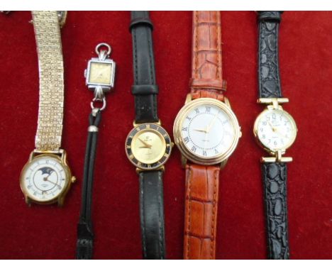 Sundry wrist watches incl Rotary, Hialeah, Jowissa, Speltman etc a/f