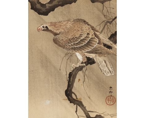 OHARA KOSON: A COLOR WOODBLOCK PRINT OF AN EAGLEBy Ohara Koson (1878-1945), signed and sealed KosonJapan, first half of 20th 