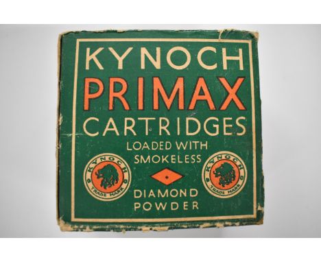 Twenty-five Eley Primax 12 bore shotgun cartridges, in original box with paper insert.&nbsp;&nbsp;PLEASE NOTE THAT A VALID RE