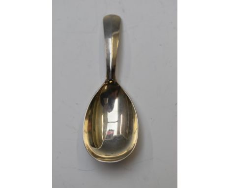 Elizabeth II hallmarked silver caddy spoon, Birmingham 1969, maker&nbsp;Hampton Utilities, length 9.5cm, weight 19g