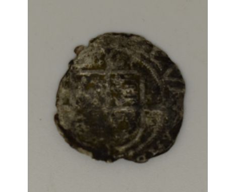 Henry VIII ¾ bust half groat, clipped but quite good portrait