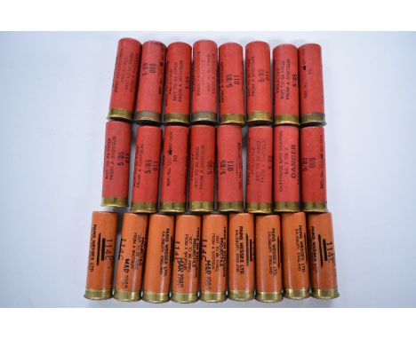 Twenty-five Eley Mk.1 and Mk.2 bird scaring cartridges.&nbsp;&nbsp;PLEASE NOTE THAT A VALID RELEVANT FIREARMS/SHOTGUN CERTIFI