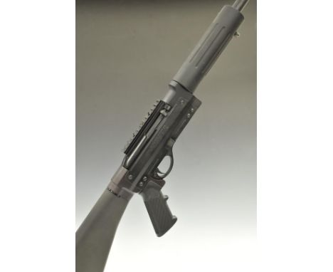 Remington 597 VTR .22RF semi-automatic rifle with pistol grip, magazine, sling suspension mounts and 16.5 inch barrel, overal