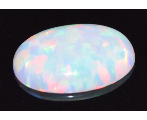 A loose oval opal cabochon measuring 2.36ct