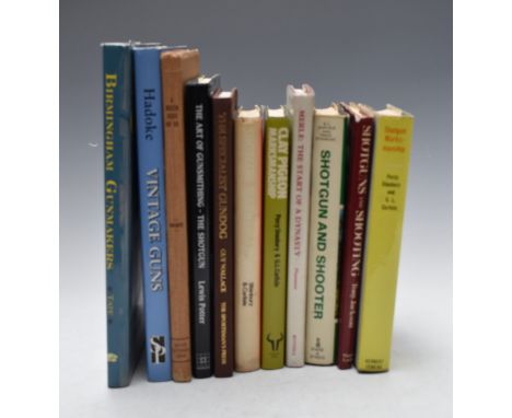 Eleven various gun and shooting related books comprising two Shotgun Marksmanship, Clay Pigeon Marksmanship and Shotgun and S