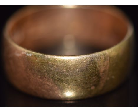 Victorian 22ct gold wedding band, Birmingham 1896, 5.5g,&nbsp;size J/K