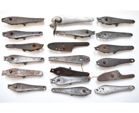Fifteen shotgun locks including Robinson, R Adam's, Westley Richards, Darlow of Norwich, Marrisson and a pair of Ward &amp; S