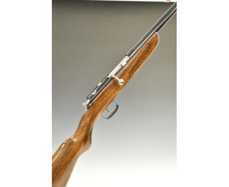 Webley &amp; Scott .410 single barrelled bolt-action shotgun with 25.5 inch barrel, overall length 115.5cm, length of pull 36