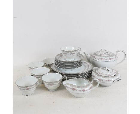 A Noritake "Glenwood" tea service for 6 