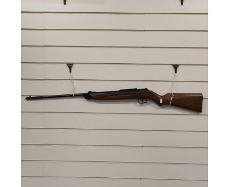 A Milbro Diana model 27 .22 calibre air rifle, break-barrel action, overall length 106cm 