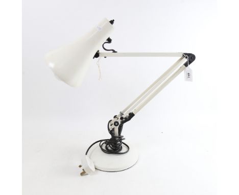 An anglepoise lamp, model 90 