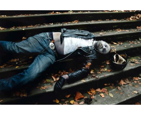 Mark Leckey (*1964), zeitgenössischer, britischer Videokünstler. Farbfoto ''Artwork for Jack to Jack's You were Toung once'',
