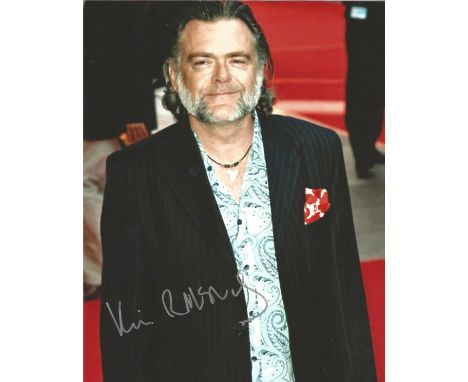 Kevin McNally signed 10 x 8 colour Portrait Photo, from in person collection autographed at London Theatre 2012. Good Conditi