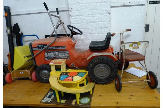 tractor baby walker