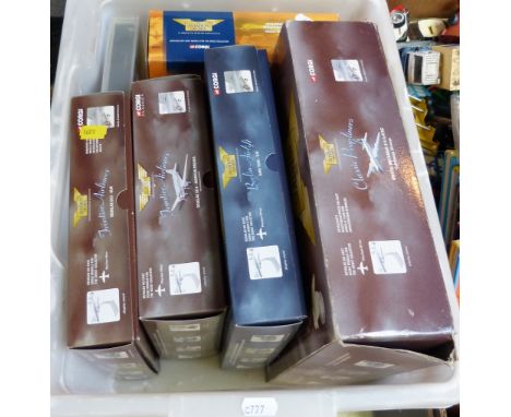 Corgi aviation archive models (5), together with video of the Buccaneer aircraft