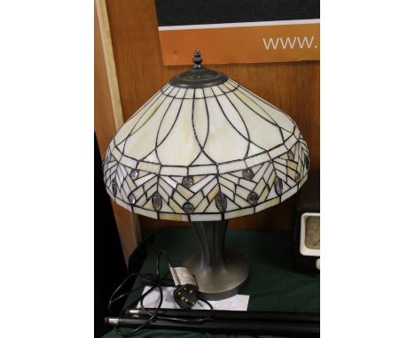 A TIFFANY STYLE LAMP