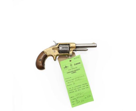 An American six shot revolver Whitneyville armoury, serial number 264.32 calibrethe barrel with walnut grip9cm barrelProvenan