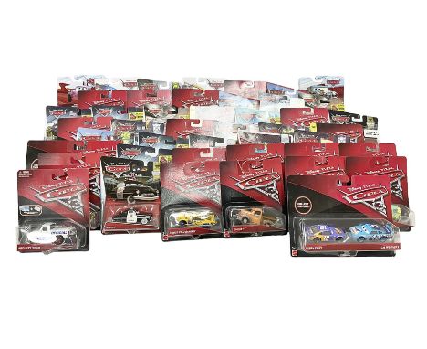 Disney Pixar 'Cars' - forty-four Mattel carded die-cast models; all in unopened blister packs (44)Condition Report:All virtua