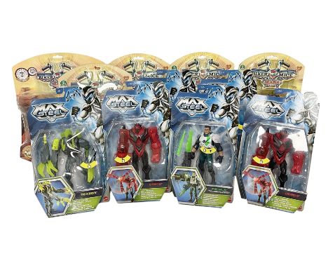 Biker Mice From Mars - Character Options 2-in-1 Bike Blaster; and four carded figures comprising Night Shift, Modo, Vinnie an