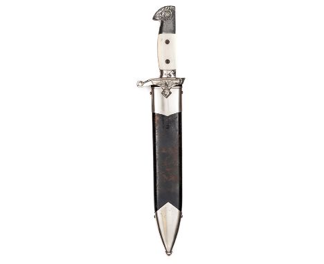 A scarce Third Reich TeNo (Technische Nothilfe) Subordinate’s hewer,  the blade etched with TeNo eagle and Original Eickhorn 
