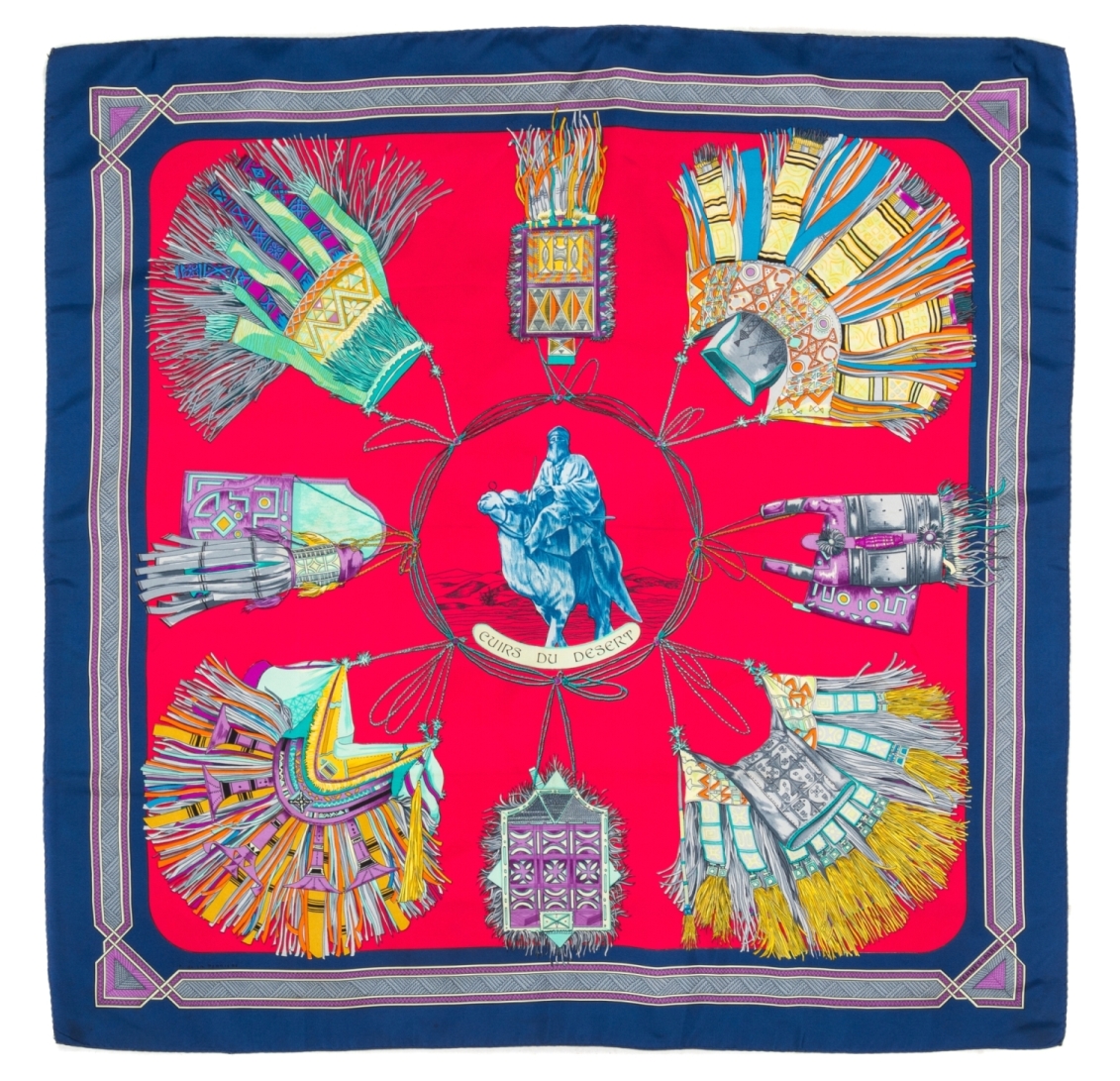 An Hermes 90cm Silk Scarf, 