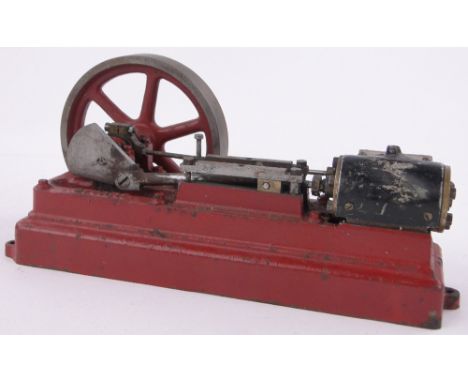 A Stuart steam powered stationary engine,length 8".