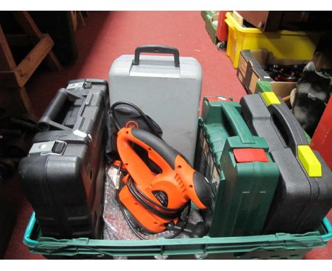 Bosch, Power Devil, Neilson, Challenge Extreme Drills, Vonhams sander, All Untested - Sold for Parts Only