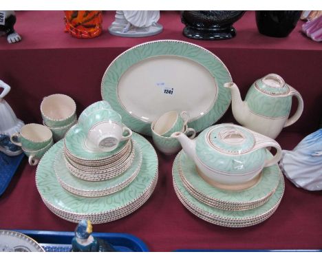 Burleigh Tea Ware 'Balmoral' Art Deco Style, tea coffee ware, etc:- One Tray