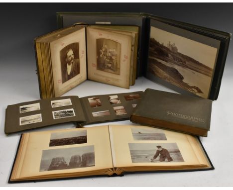 Photography - an Edwardian family photograph album, of the Northumberland Collingwoods, descendants of the famous Admiral Col