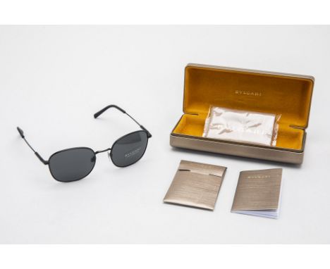 A PAIR OF BULGARI SUNGLASSES
With original case, certificate of authenticity and wipe
BULGARI
One size
Condition: NEW (with o