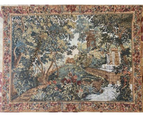 FLEMISH DESIGN TAPESTRY, 132cm x 102cm, 18th century manner.