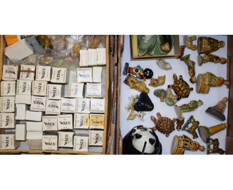 A good collection of Wade to include new old stock whimsies, a panda money box, nursery rhyme figures and others (Qty). Condi
