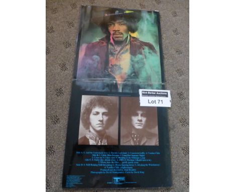 Records : Jimi Hendrix - Electric Ladyland - tracks 61300819, blue inner writing, vinyls/sleeves vg/exc cond.