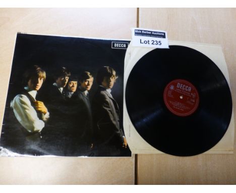 Records : Rolling Stones - 1st album - early press LK4605 - Decca sleeves/vinyls, vg/exc cond.