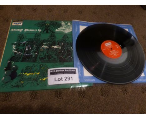 Records : Galliard - Strange Pleasure, super rare prog rock LP on original UK Deram Nova Label - sleeve vg+, minor wear and a