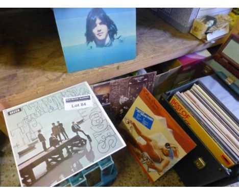 Records : Case of albums all in superb condition, vg/exc+, rock/soul, pop etc, incl Moodies, Rolling Stones, Parsons, Who etc