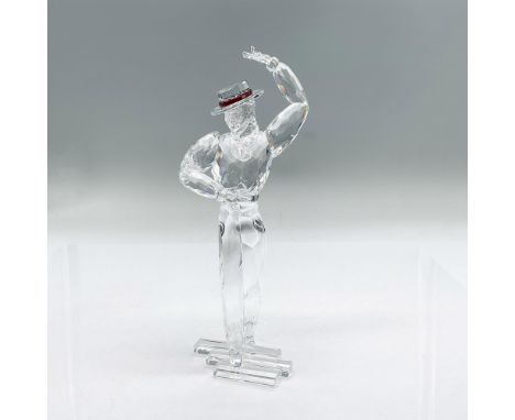 Striking clear crystal SCS Annual Edition figure of Antonio in a dance pose. This figure represents Antonio Ruiz Soler, the f