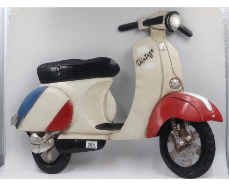 Scooter wall plaque. Not available for in-house P&amp;P 