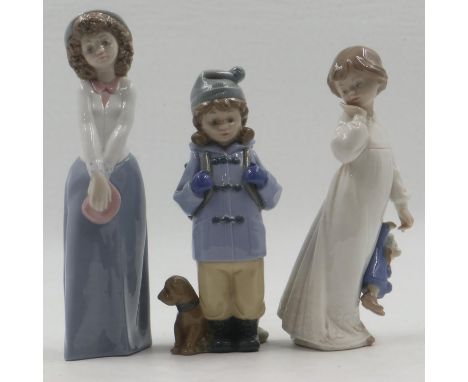 Three boxed Nao figures, to include Esperanto Eldrin. UK P&amp;P Group 3 (£30+VAT for the first lot and £8+VAT for subsequent